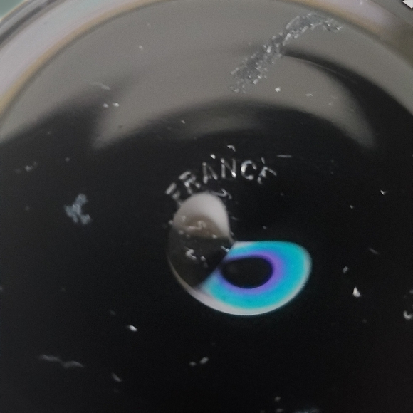 VINTAGE Luminarc Black Stemmed Martini Glasses - Set of 4 - Picture 4 of 4